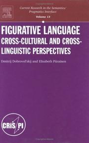 Cover of: Figurative Language by Dmitrij Dobrovol'skij, Elisabeth Piirainen