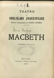 Cover of: Macbeth