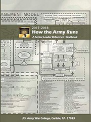 Cover of: How the Army Runs: A Senior Leader Reference Handbook, 2017-2018