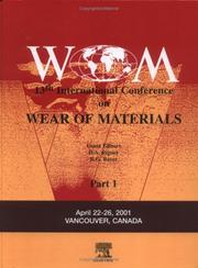 Cover of: Wear of Materials | D.A. Rigney