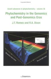 Phytochemistry in the genomics and post-genomics eras by Phytochemical Society of North America. Meeting