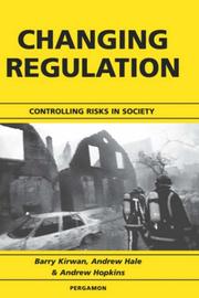 Cover of: Changing Regulation