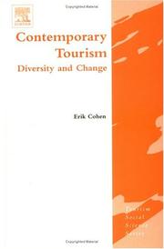 Cover of: Contemporary tourism: diversity and change