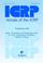 Cover of: ICRP Publication 89: Basic Anatomical and Physiological Data for Use in Radiological Protection