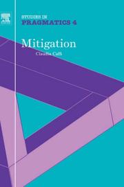 Cover of: Mitigation (SiP 4), Volume 4 (Studies in Pragmatics) | Claudia Caffi
