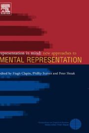 Cover of: Representation in Mind: New Approaches to Mental Representation (Perspectives on Cognitive Science)