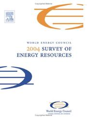 Cover of: 2004 Survey of Energy Resources, Twentieth Edition (World Energy Council) | 