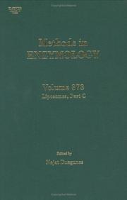 Cover of: Advances in Enzyme Regulation: Proceedings of the Forty-Fourth International Symposium on Regulation of Enzyme Activity and Synthesis in Normal and Neoplastic ... 22-23 2003 (Advances in Enzyme Regulation)