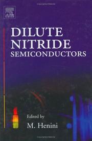 Cover of: Dilute Nitride Semiconductors