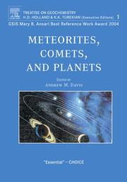 Cover of: Meteorites, Comets, and Planets, Volume 1 by A.M. Davis