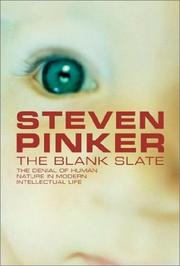 Cover of: The Blank Slate  by Steven Pinker