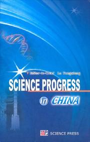 Cover of: Science Progress in China by Lu Yongxiang, Lu Yongxiang