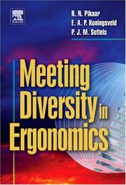 Cover of: Meeting Diversity in Ergonomics