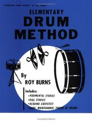 Cover of: Elementary Drum Method | Roy Burns