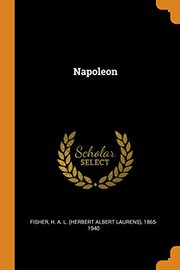 Cover of: Napoleon by H. A. L. Fisher