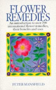 Cover of: Flower Remedies by Peter Mansfield, Peter Mansfield