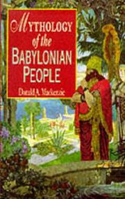 Cover of: Mythology of the Babylonian People