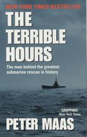 Cover of: The Terrible Hours by Peter Maas