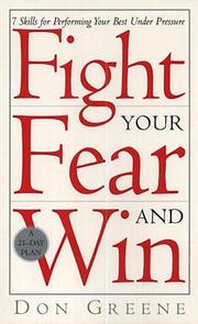 Cover of: Fight Your Fear and Win by Don Greene