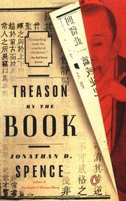 Cover of: Treason by the Book by Jonathan D. Spence