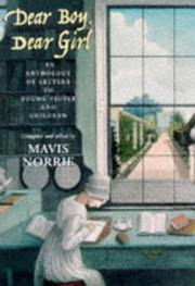 Cover of: Dear Boy, Dear Girl: An Anthology of Letters to Young People and Children