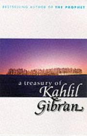 Cover of: A Treasury of Kahlil Gibran by Kahlil Gibran