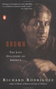 Cover of: Brown by Richard Rodriguez