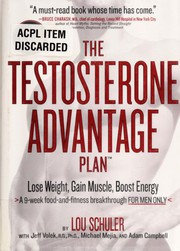 Cover of: The Testosterone Advantage Plan