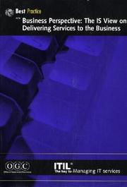 Cover of: Business Perspective: The Is View on Delivering Services to the Business (It Infrastructure Library Series)