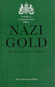 Cover of: Nazi Gold: The London Conference