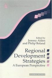 Cover of: Regional Development Strategies: A European Perspective (Regional Development and Public Policyseries)