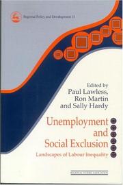 Cover of: Unemployment and Social Exclusion by Lawless