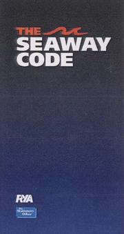 Cover of: The Seaway Code (Seamanship)