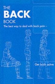 Cover of: The Back Book by Royal College of General Practitioners., NHS Executive