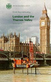 Cover of: London and the Thames Valley (British Regional Geology)