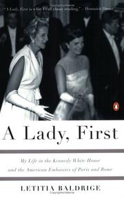 Cover of: A Lady, First by Letitia Baldrige