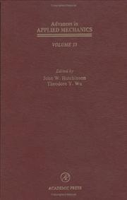 Cover of: Solid Mechanics, Volume 33 (Advances in Applied Mechanics) | 
