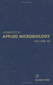 Cover of: Advances in Applied Microbiology, Voume 49 (Advances in Applied Microbiology) by 