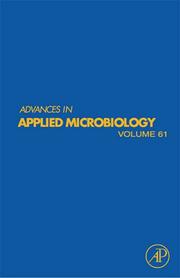 Cover of: Advances in Applied Microbiology, Volume 61 (Advances in Applied Microbiology) (Advances in Applied Microbiology)
