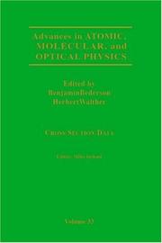 Cover of: Cross-Section Data, Volume 33 (Advances in Atomic, Molecular and Optical Physics)