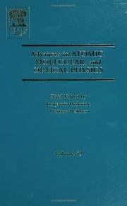 Cover of: Advances in Atomic, Molecular, and Optical Physics, Volume 49 (Advances in Atomic, Molecular and Optical Physics)