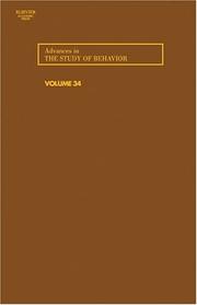 Cover of: Advances in the Study of Behavior, Volume 34 (Advances in the Study of Behavior) by 