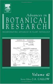 Cover of: Advances in Botanical Research, Volume 42 (Advances in Botanical Research)