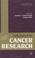 Cover of: Advances in Cancer Research, Volume 69 (Advances in Cancer Research)