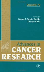 Cover of: Advances in Cancer Research, Volume 79 (Advances in Cancer Research)