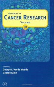 Cover of: Advances in Cancer Research, Volume 83 (Advances in Cancer Research)