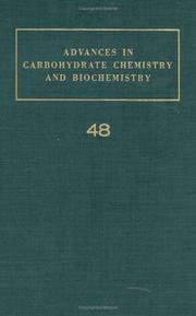 Cover of: Advances in Carbohydrate Chemistry and Biochemistry, Volume 48 by R. Stuart Tipson, Derek Horton