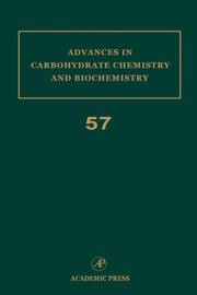 Cover of: Advances in Carbohydrate Chemistry and Biochemistry, Volume 51 (Advances in Ccarbohydrate Chemistry and Biochemistry) by Derek Horton, Derek Horton