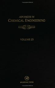 Cover of: Process Synthesis, Volume 23 (Advances in Chemical Engineering)