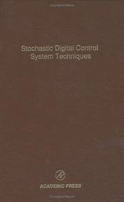 Cover of: Stochastic Digital Control System Techniques, Volume 76 by Cornelius T. Leondes